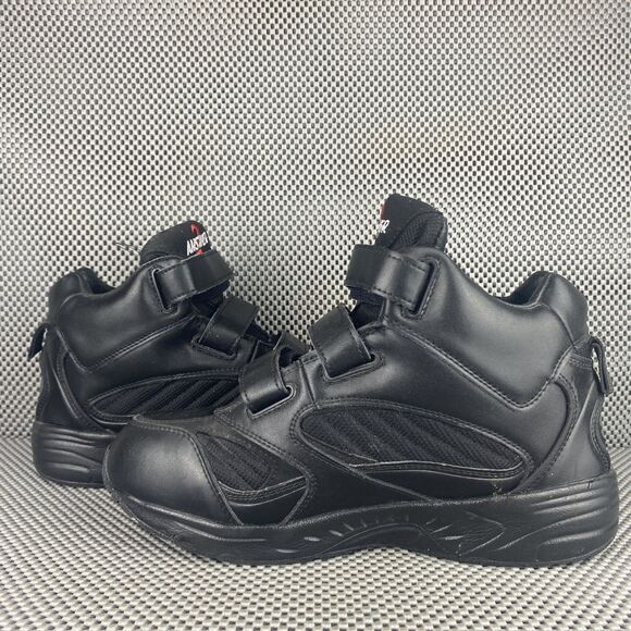 Apis Answer 2 551-1 Sneakers Mens 10XW Black Leather Therapeutic Athletic Boots main image 6